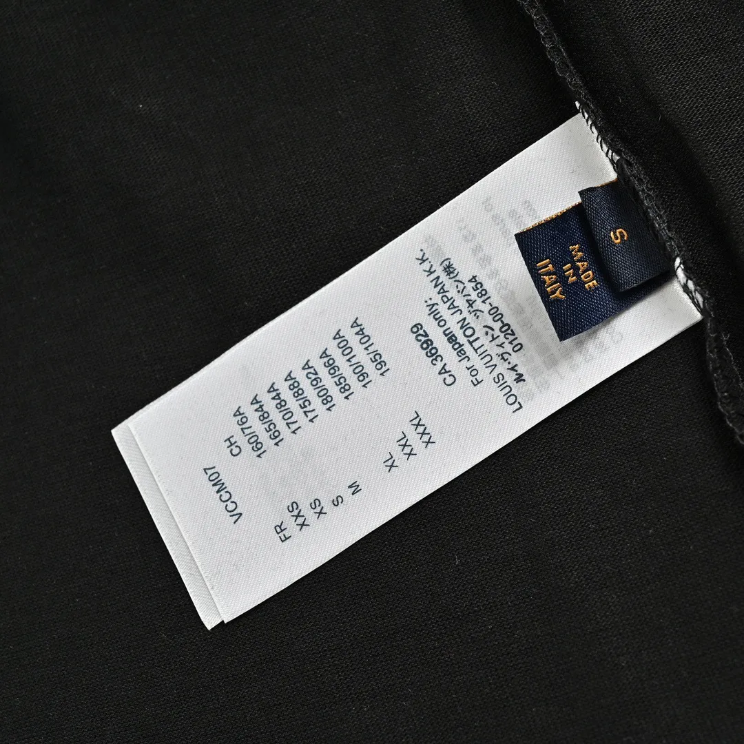 Louis Vuitton/Louis Vuitton 23ss cloud presbyopia large letter foam short sleeves